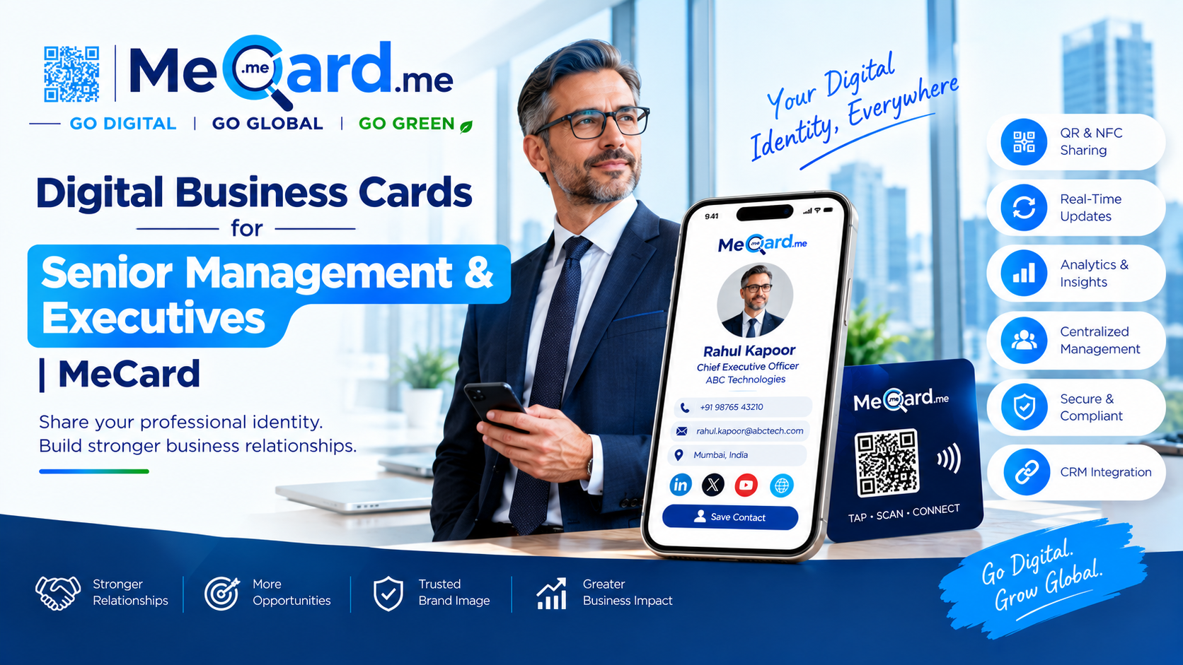 Digital Business Cards for Senior Management and Executives in 2026